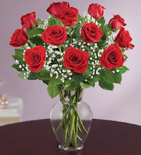 Rose Elegance Long Stem Red Roses