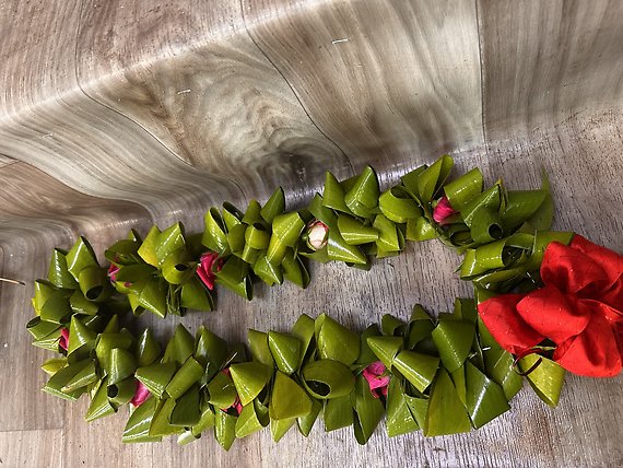 GRADUATION FRESH T LEAVES LEI