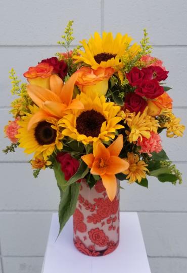 Bring Fall Flowers Bouquet