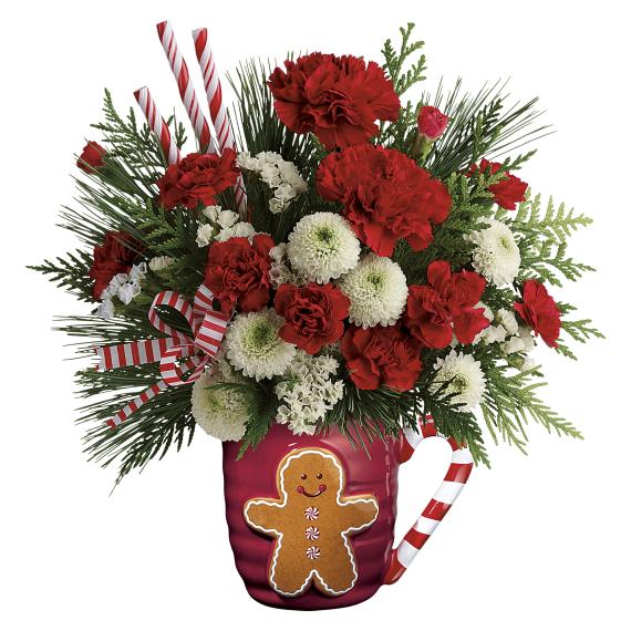 Send A Hug Winter Sips Bouquet