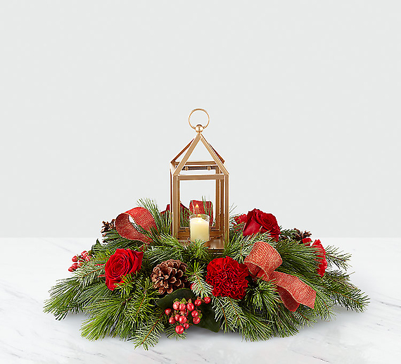 I\'ll Be Home for Christmas™ Lantern Centerpiece