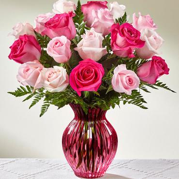 The Happy Spring&trade; Mixed Rose Bouquet