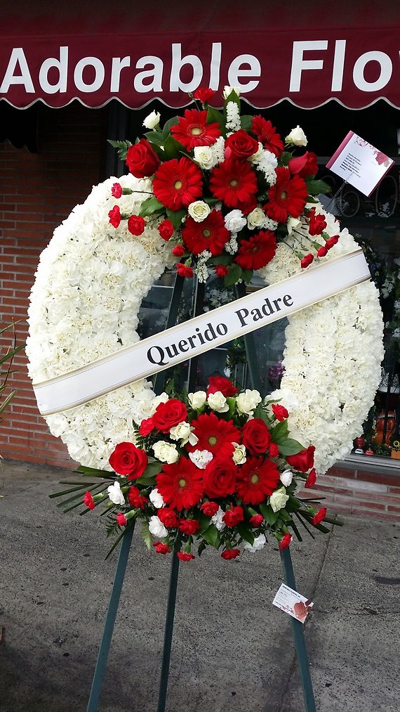 Rest in peace wreath