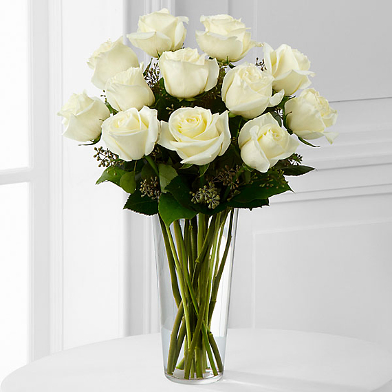 White Rose Bridal Bouquet in San Jose, CA