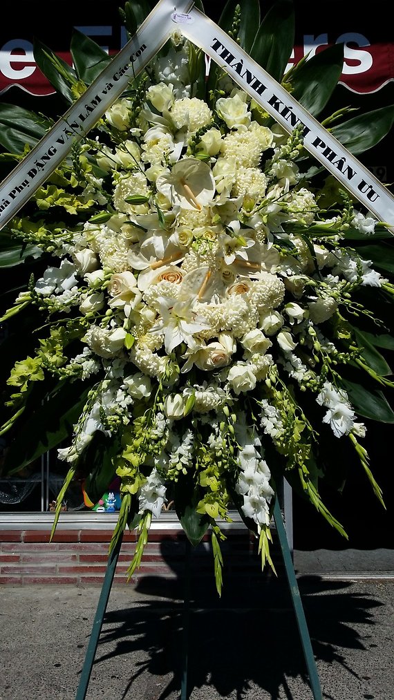 Green and white with football mum