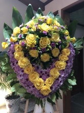 Heartfelt - Purple & Yellow