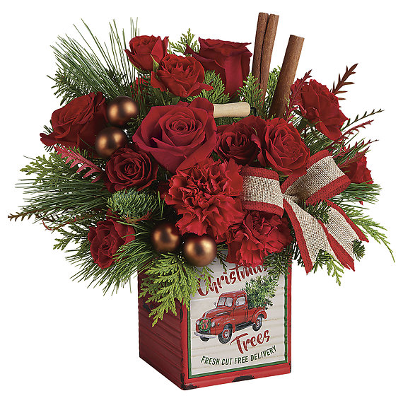 Merry Vintage Christmas Bouquet