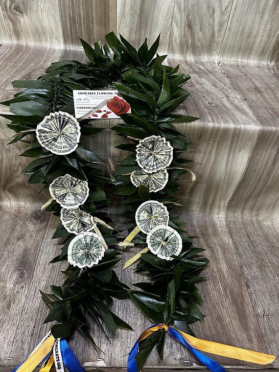 Graduation stole T-Leaf Lei - ($)