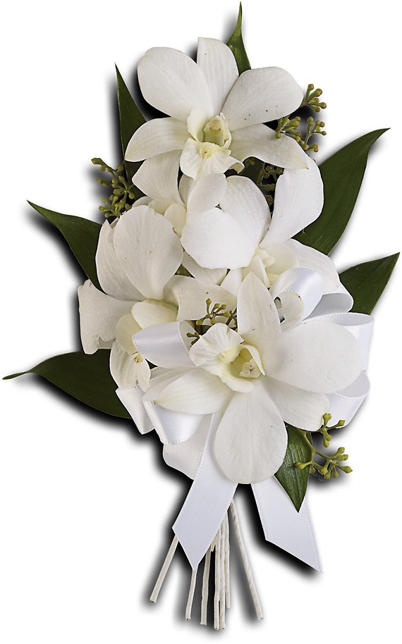 Graceful Orchids Corsage