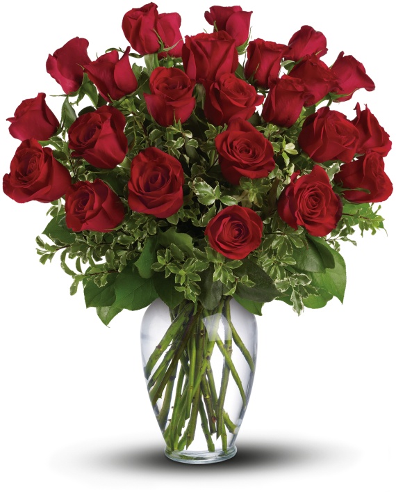 Always on My Mind PM - One dozen Long Stemmed Red Roses