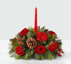 I\'ll Be Home for Christmasâ?¢ Candle Centerpiece