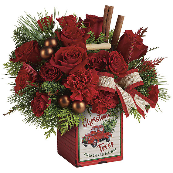 Merry Vintage Christmas Bouquet