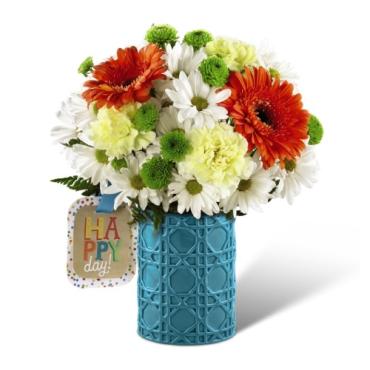 The FTD&reg; Happy Day&trade; Birthday Bouquet by Hallmark