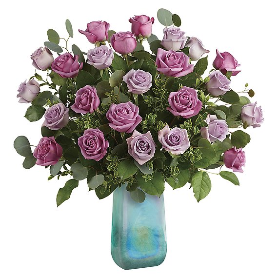 Watercolor Roses Bouquet