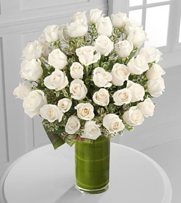 Clarity Luxury Rose Bouquet - 48 Premium Long-Stemmed Roses