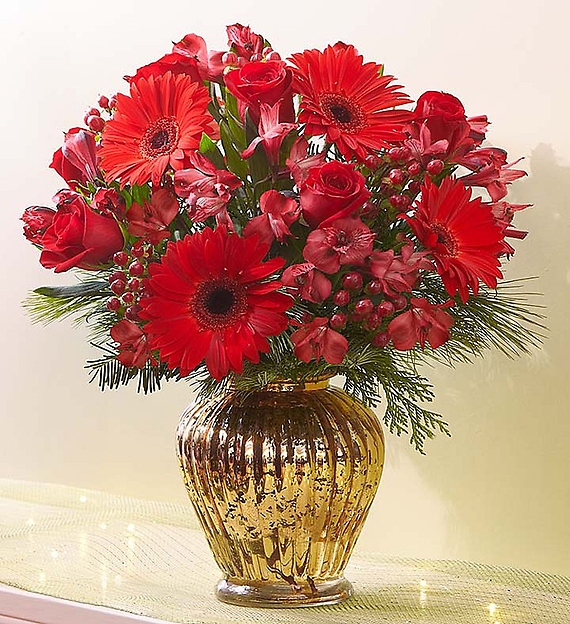 Royal Red Christmas Bouquet