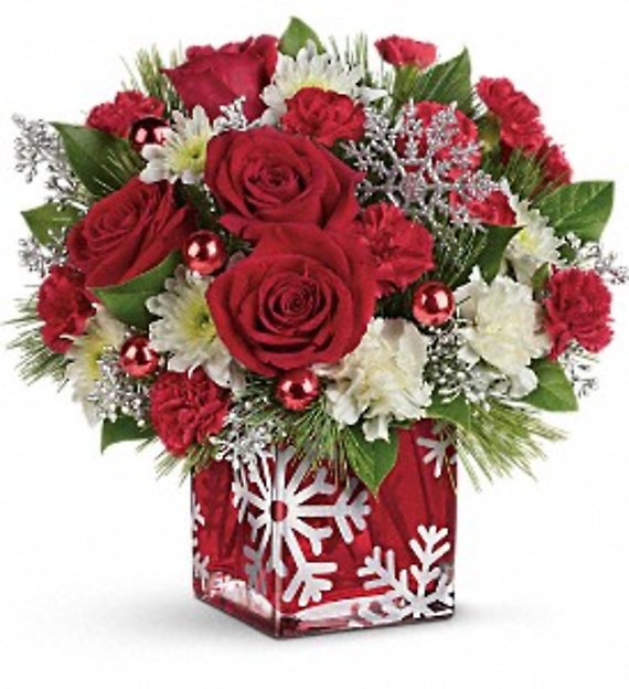 Silver Christmas Bouquet